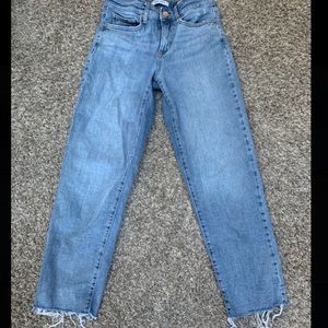 size 2, NINE WEST straight leg light wash jeans